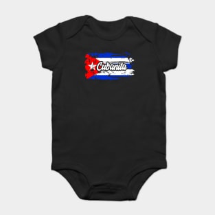 cuban flag Cuba Cubanita for proud Cubans Baby Bodysuit